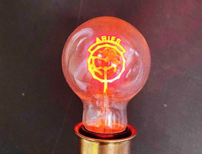 Aries Gifts - Aries lightbulb