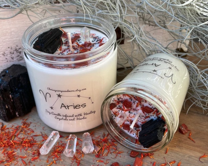 Aries Gifts - Intention candle