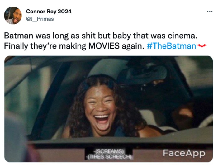 Batman Memes - the movie was long but that was cinema