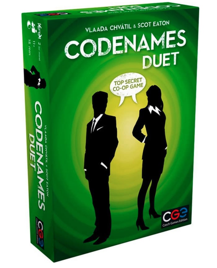Board Games for Two People - Codenames Duet
