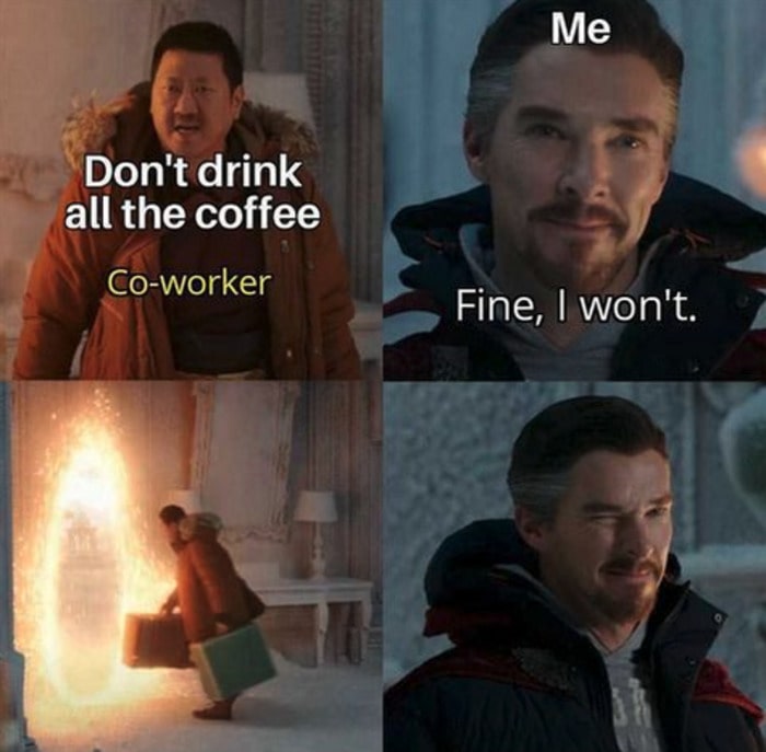 Coffee Memes - Dr Strange