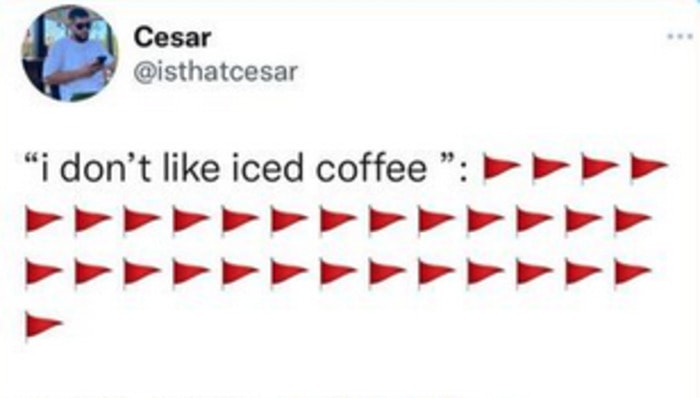 Coffee Memes - red flags
