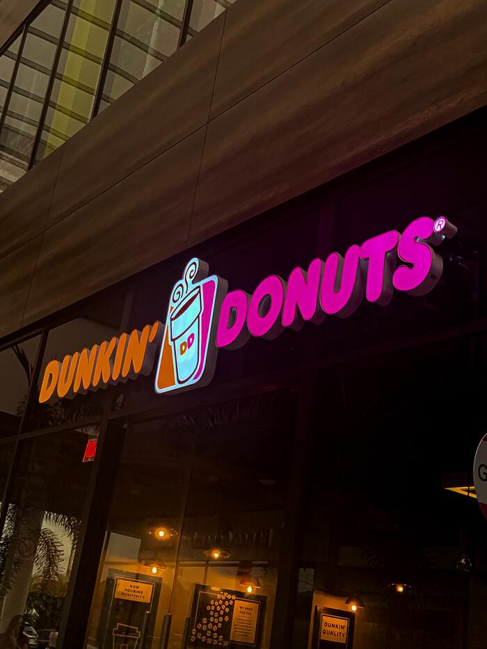 Doughnut or Donut - Dunkin Donuts