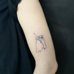 Funny Tattoos - cat in burrito