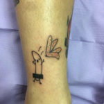 Funny Tattoos- naked banana