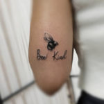 Funny Tattoos- bee kind