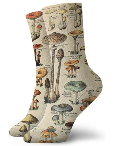 Goblin Mode - mushroom socks