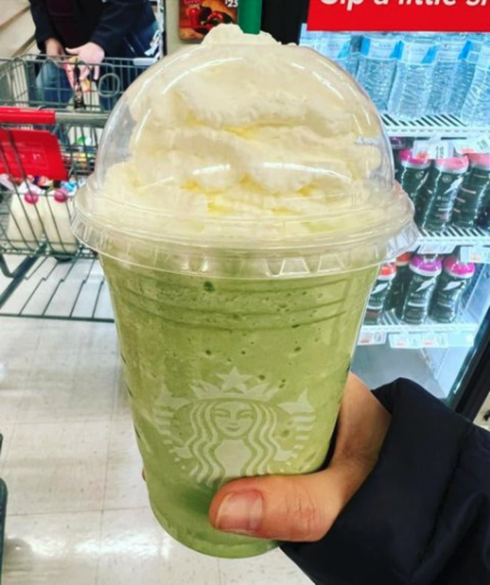 Green Starbucks Drinks - Lucky Leprechaun Frappuccino