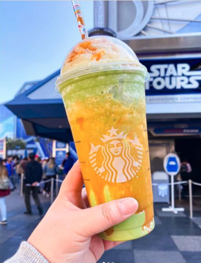 Green Starbucks Drinks - Baby Yoda Frappuccino