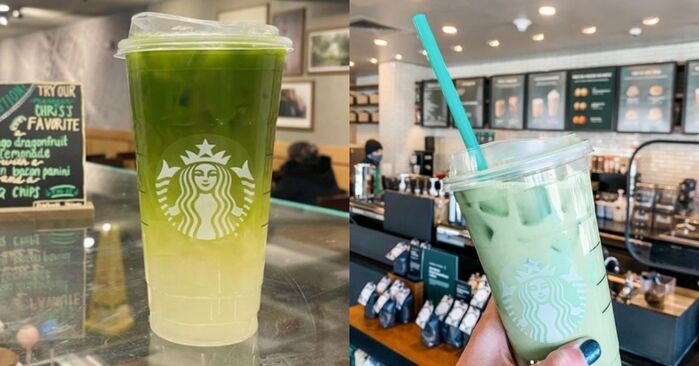 Green Starbucks Drinks