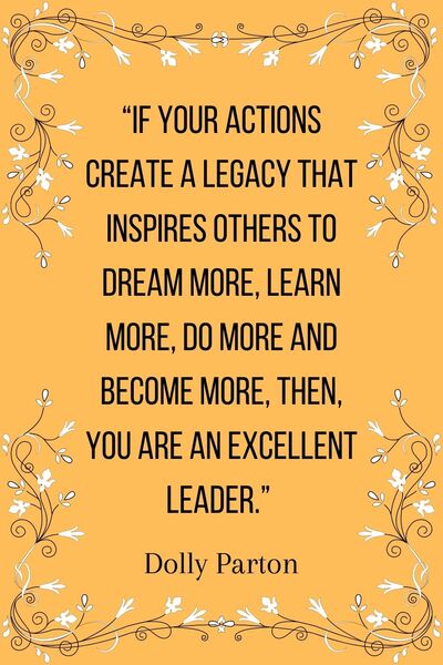 Motivational Quotes For Women - Dolly Parton