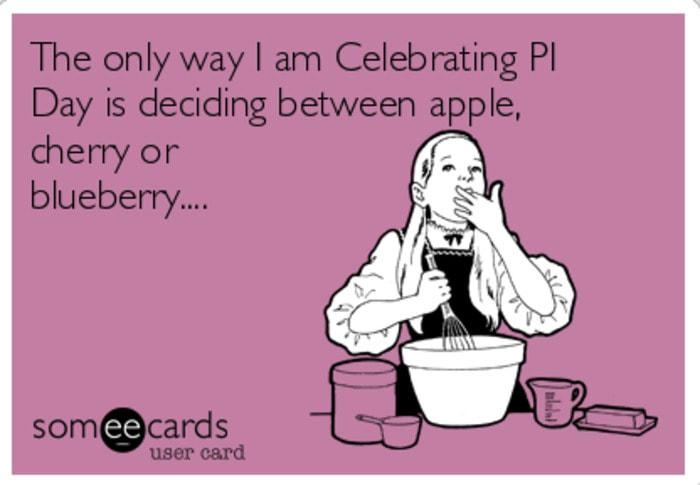 Pi Day Memes - Deciding which pie to eat