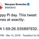 Pi Day Memes - This tweet comes at exactly