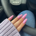 Spring Nails 2022 - pink coffin nails