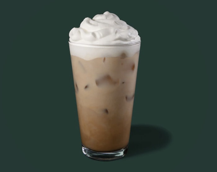 Starbucks White Chocolate Mocha - Iced White Chocolate Mocha