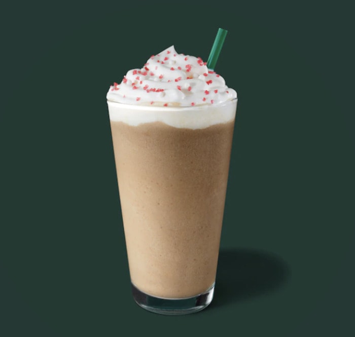 Starbucks White Chocolate Mocha - Toasted White Chocolate Mocha Frappuccino