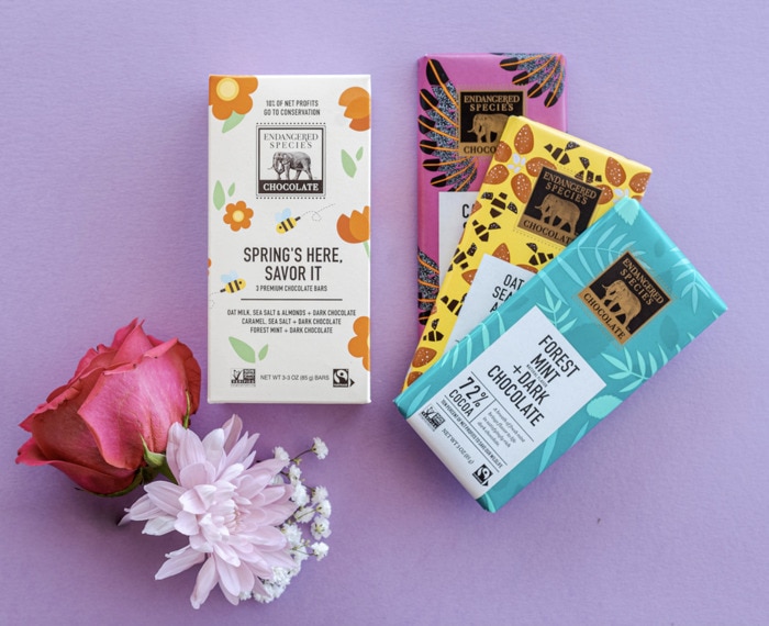 Sustainable Chocolate Brands - Endangered Species Chocolate