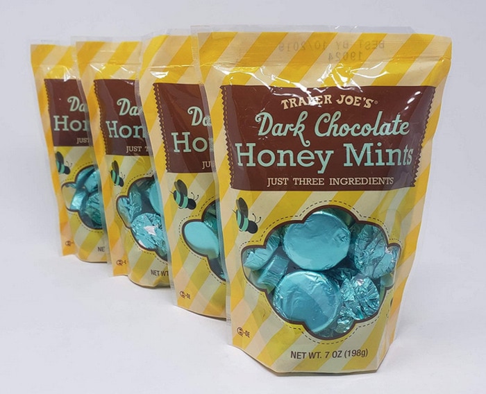 Trader Joe's Candy - Dark Chocolate Honey Mints