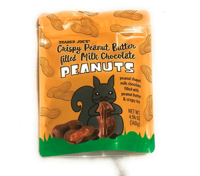Trader Joe's Candy - Crispy Peanut Butter Filled Milk Chocolate Peanuts