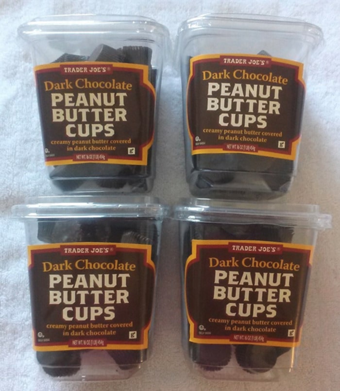 Trader Joe's Candy - Dark Chocolate Peanut Butter Cups