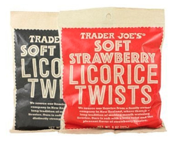Trader Joe's Candy - Soft Strawberry Licorice Twists