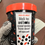 Trader Joe's Ice Cream - Black Tea and Boba