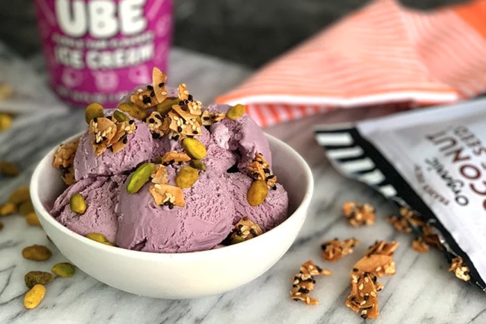 Trader Joe's Ice Cream - Ube Ice Cream