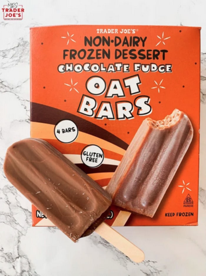 Trader Joe's Ice Cream - Nondairy Frozen Dessert Chocolate Fudge Bars
