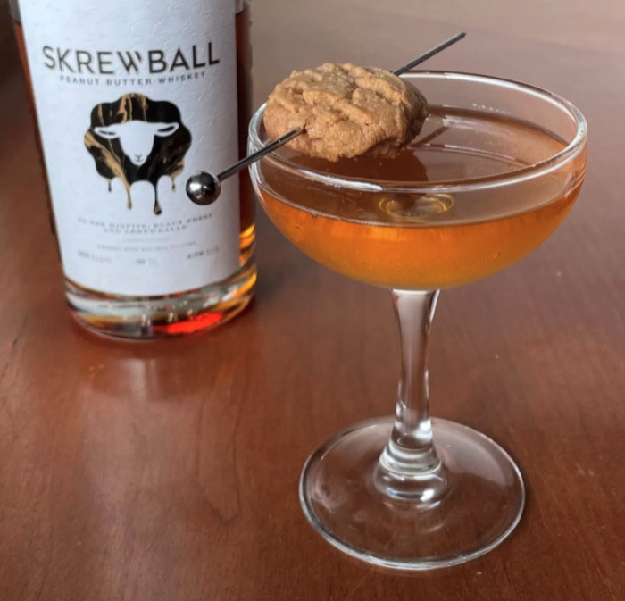 Whiskey Drinks - Peanut Butter Manhattan