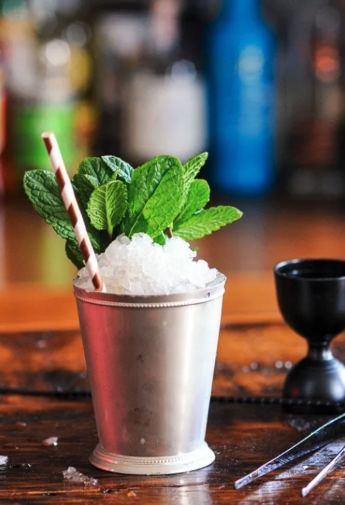 Whiskey Drinks - Chocolate Mint Julep