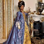 Queen Charlotte Bridgerton spinoff - purple dress