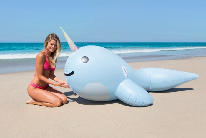 Best Pool Floats - Giant Narwhal Float