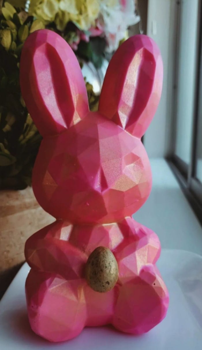 Easter Chocolates - Geometric Bunny
