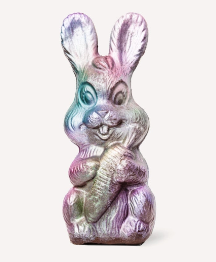 Easter Chocolates - Compartes Exploding Iridescent Bunny