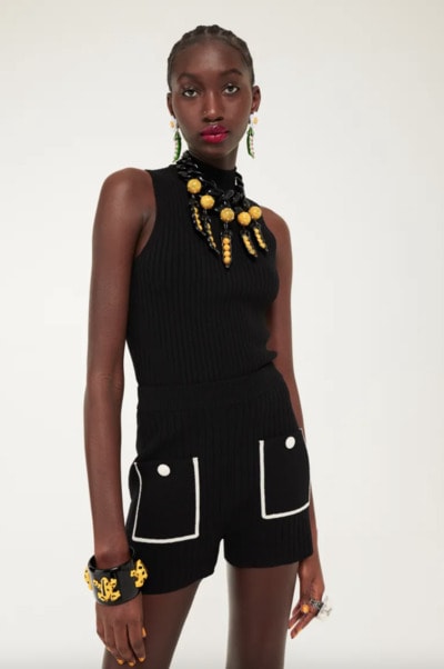 Iris Apfel x H&M Collection - Knit Tank and Shorts
