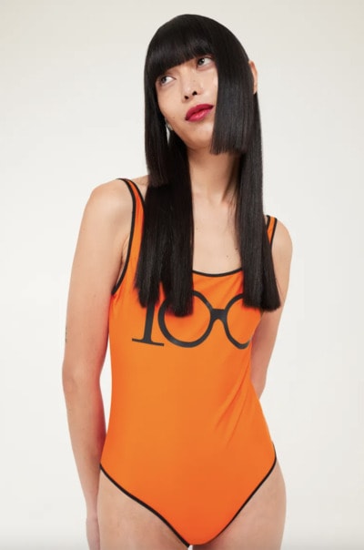 Iris Apfel x H&M Collection - Printed Swimsuit