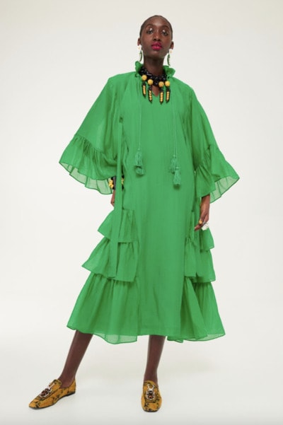 Iris Apfel x H&M Collection - Flounced Dress
