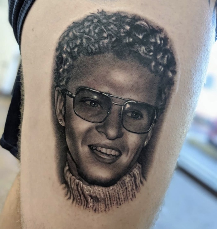 Justin Timberlake Tattoos - young Justin