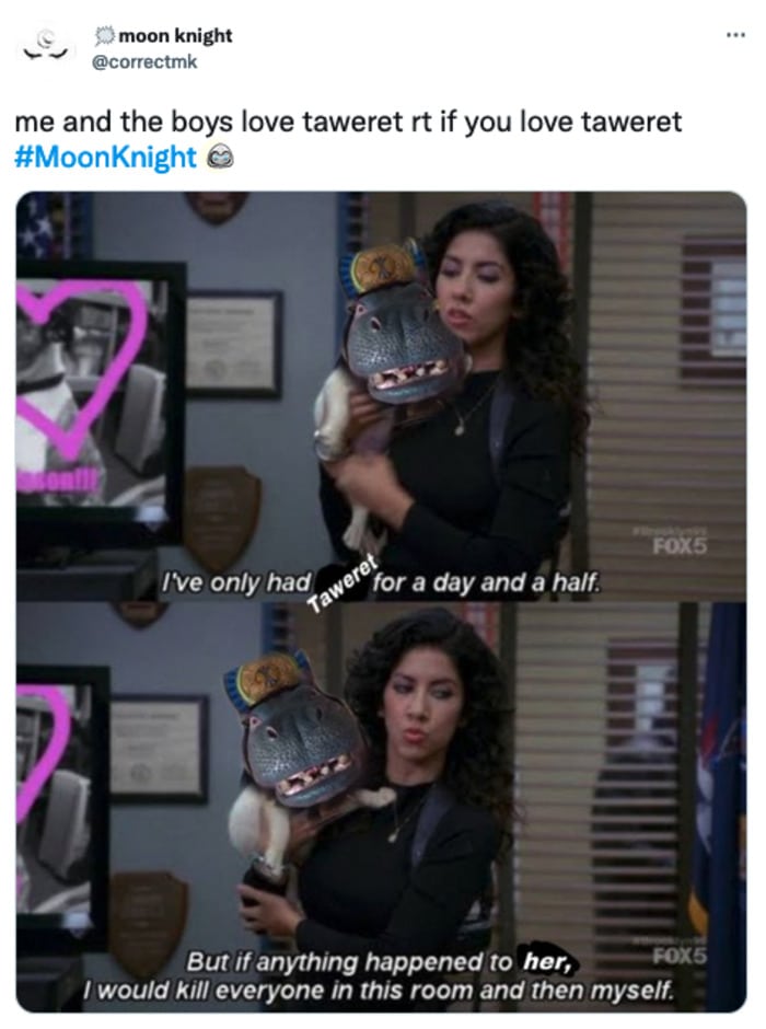Moon Knight Memes - love tawaret