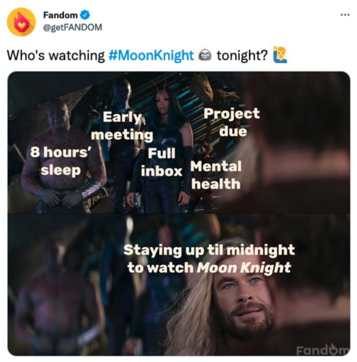 Moon Knight Memes - staying up until midnight