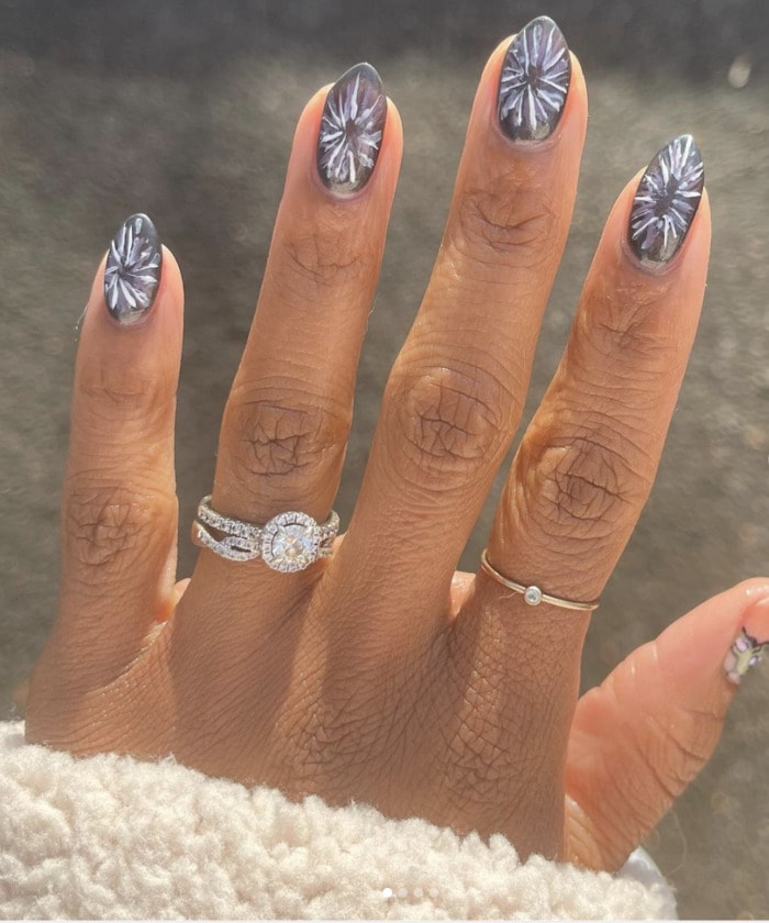 Star Wars Nails - Lightspeed Nails