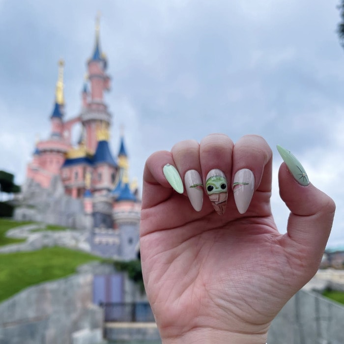 Star Wars Nails - Baby Yoda