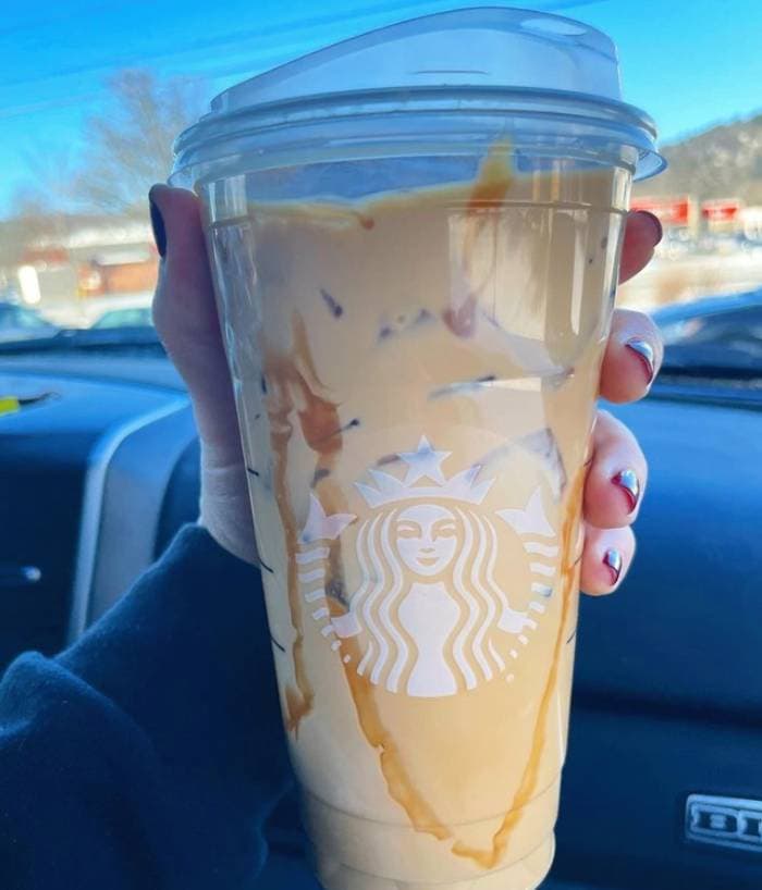 Starbucks Cold Brew - Salted Caramel White Mocha Cold Brew