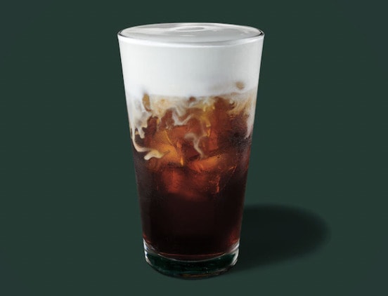 Starbucks Cold Brew - salted caramel cream cold brew