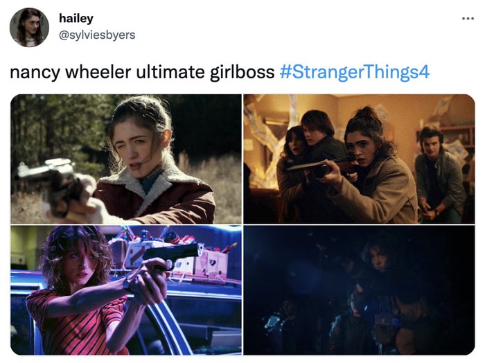 Stranger Things 4 Trailer Reactions - nancy wheeler