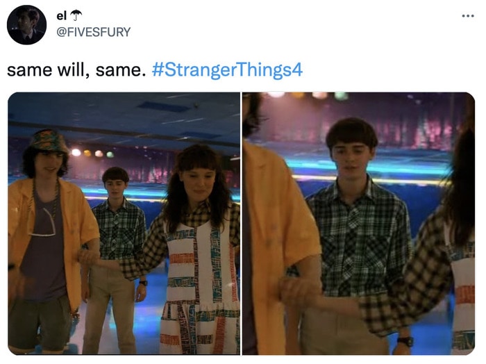 Stranger Things 4 Trailer Reactions - will looking at holding hands