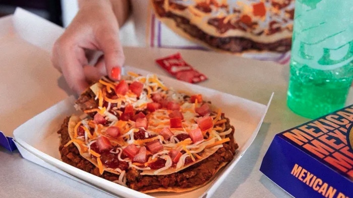 Taco Bell Mexican Pizza - Mexican pizza