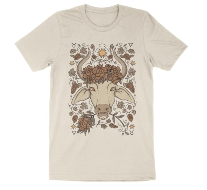 Taurus Gifts - Bull T-Shirt