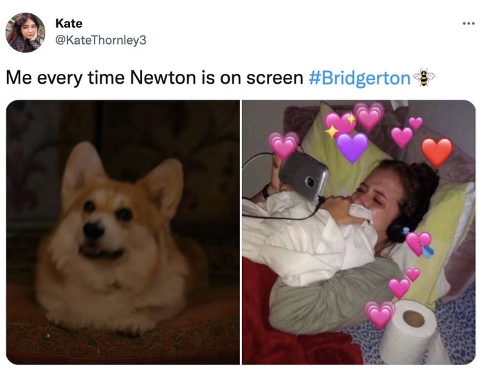 Bridgerton Season 2 Memes Tweets - newton