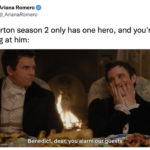 Bridgerton Season 2 Memes Tweets - benedict bridgerton